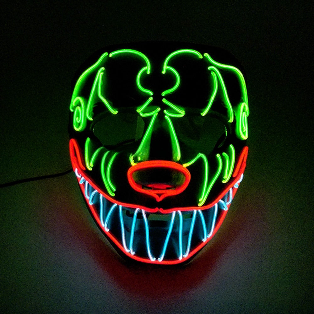 TEEK - Various LED Halloween Party Mask MASK theteekdotcom 23  