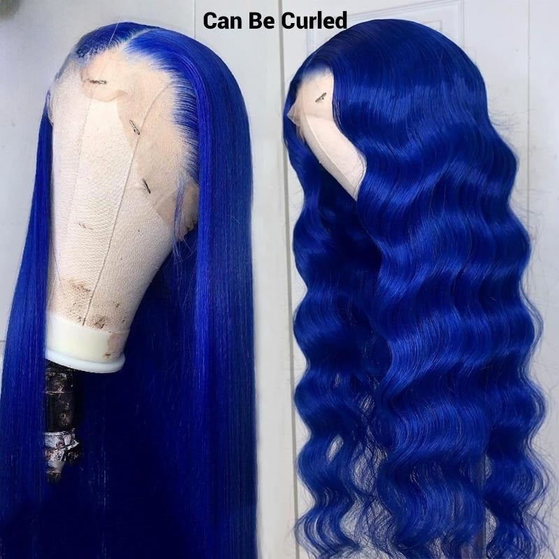 TEEK - Straight Blue One HAIR theteekdotcom 8inch 130% 