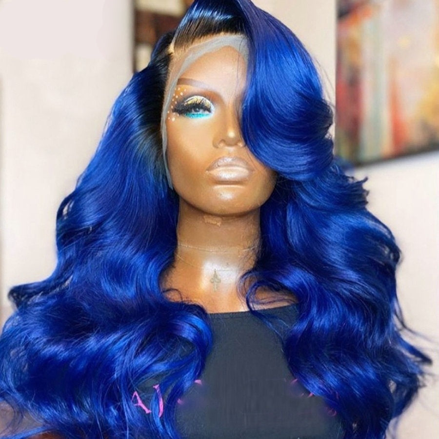 TEEK - Bluetiful Gradient Wavy Wig HAIR theteekdotcom   