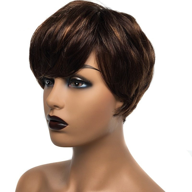 TEEK - Variety Brazilian Pixie Cut Wigs HAIR theteekdotcom P430 6 inches 150%