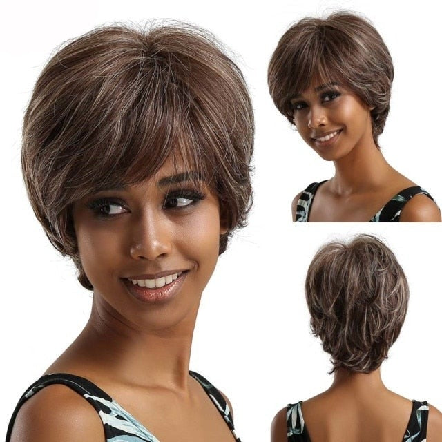 TEEK - Various Bobs and Highlights HAIR theteekdotcom Wig-ss109-1  