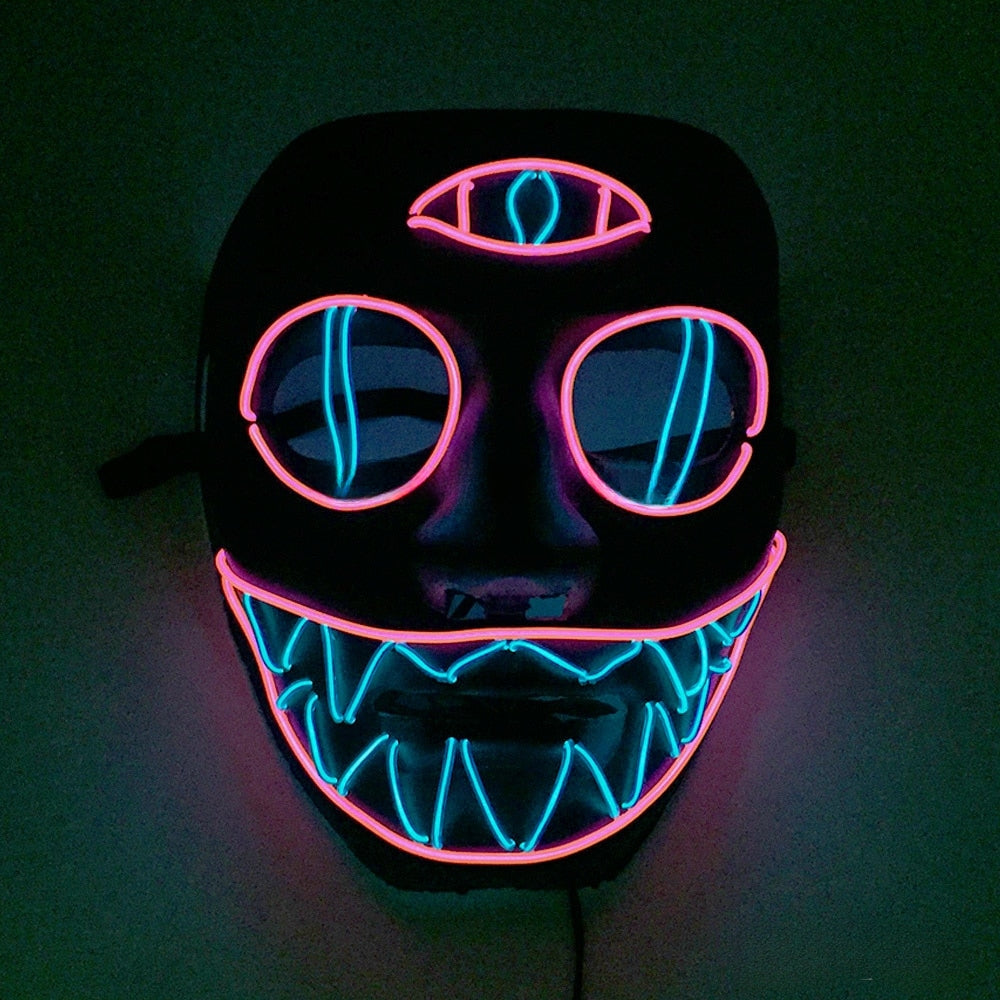 TEEK - Various LED Halloween Party Mask MASK theteekdotcom 1  