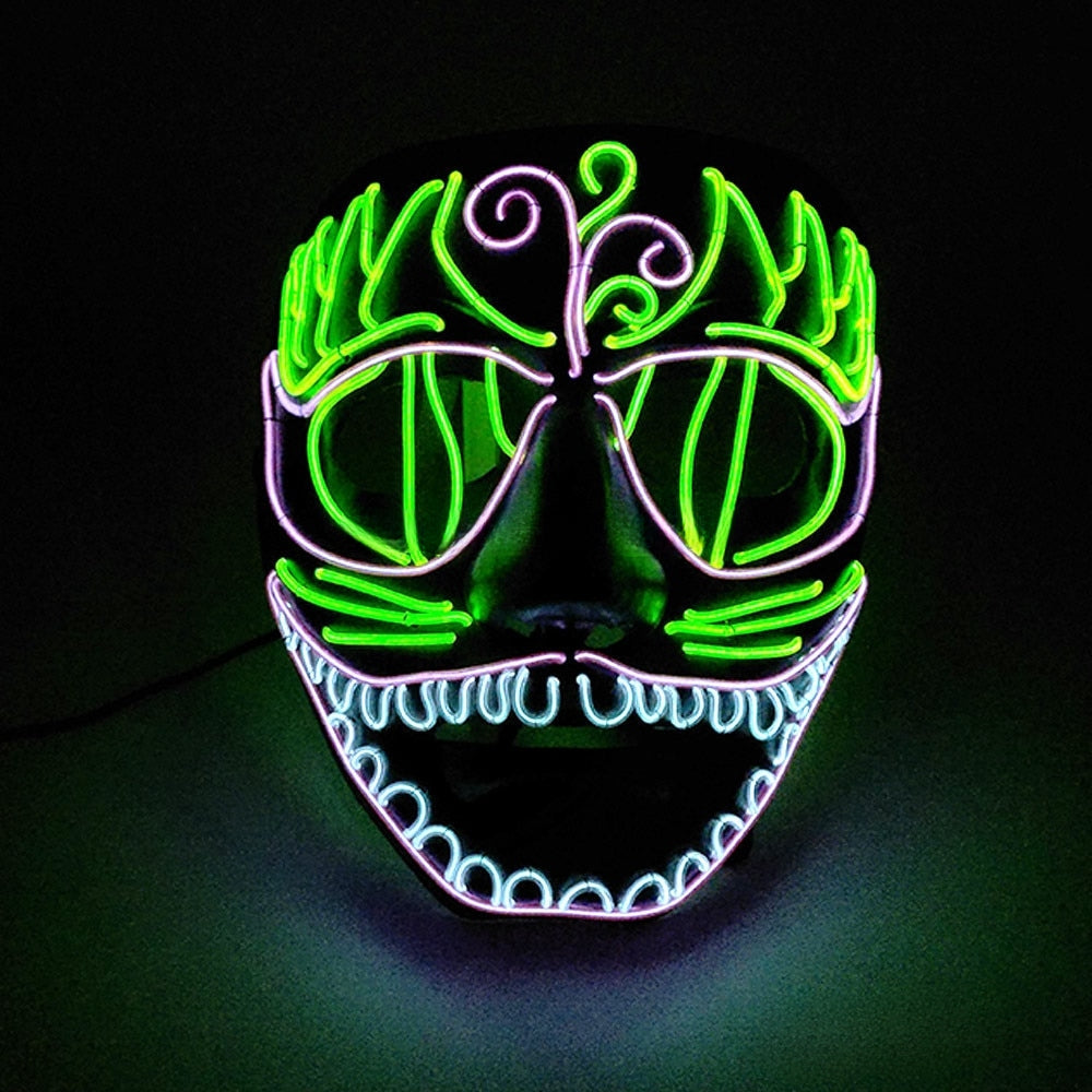 TEEK - Various LED Halloween Party Mask MASK theteekdotcom 24  