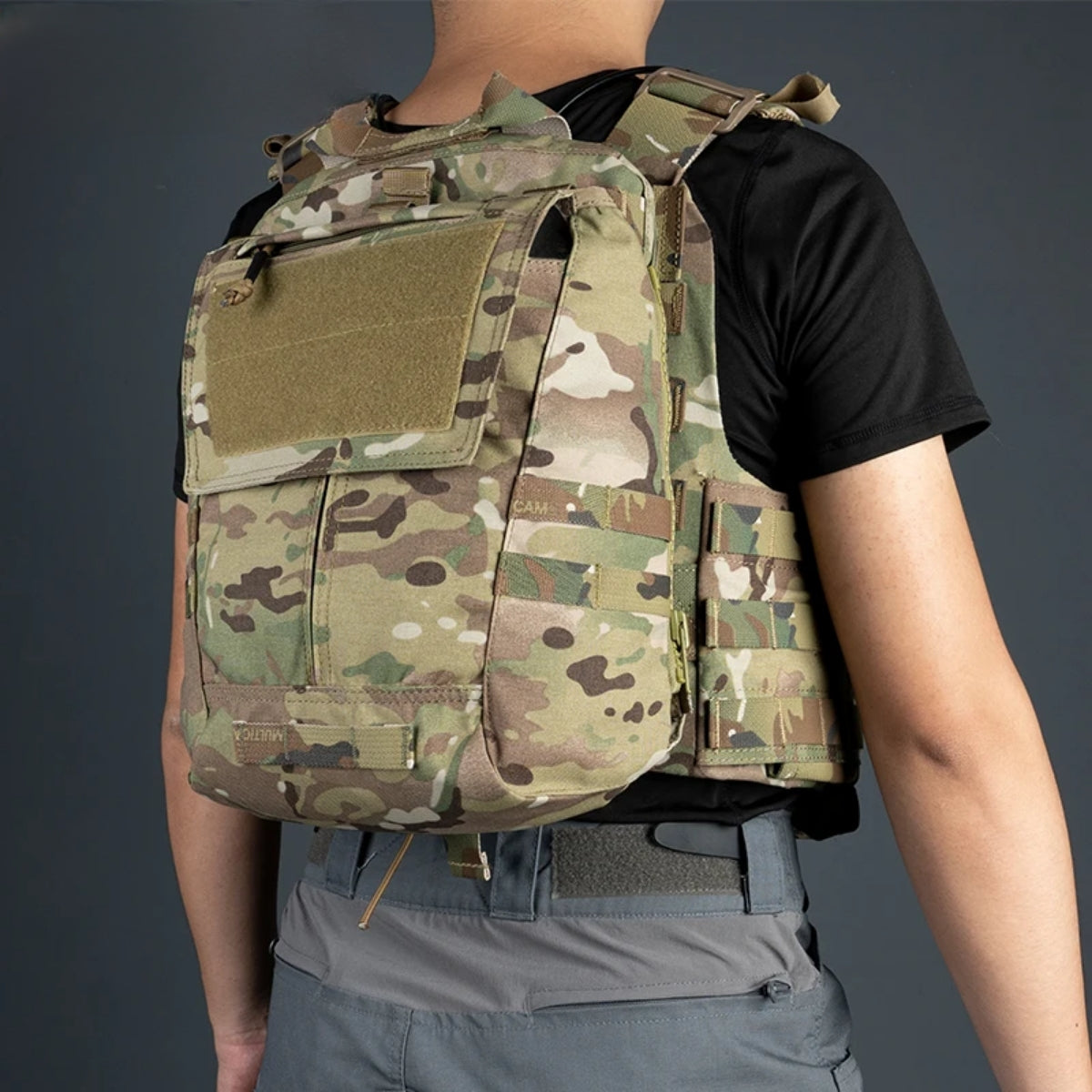 TEEK - Tactical Panel Zip Pouch BAG theteekdotcom   