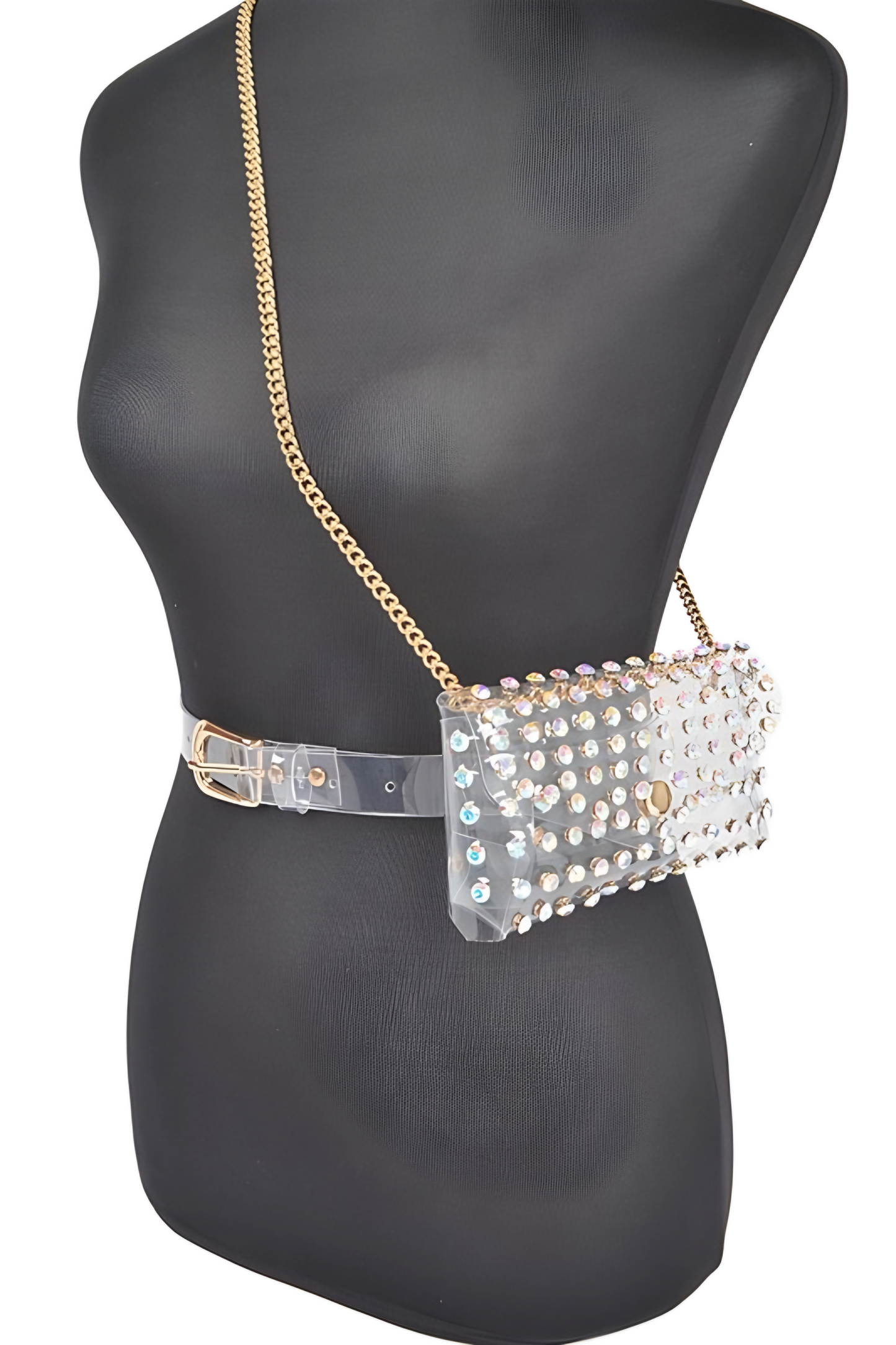 TEEK - Plus Size Studded Stadium Convertible Fanny Pack BAG TEEK FG   