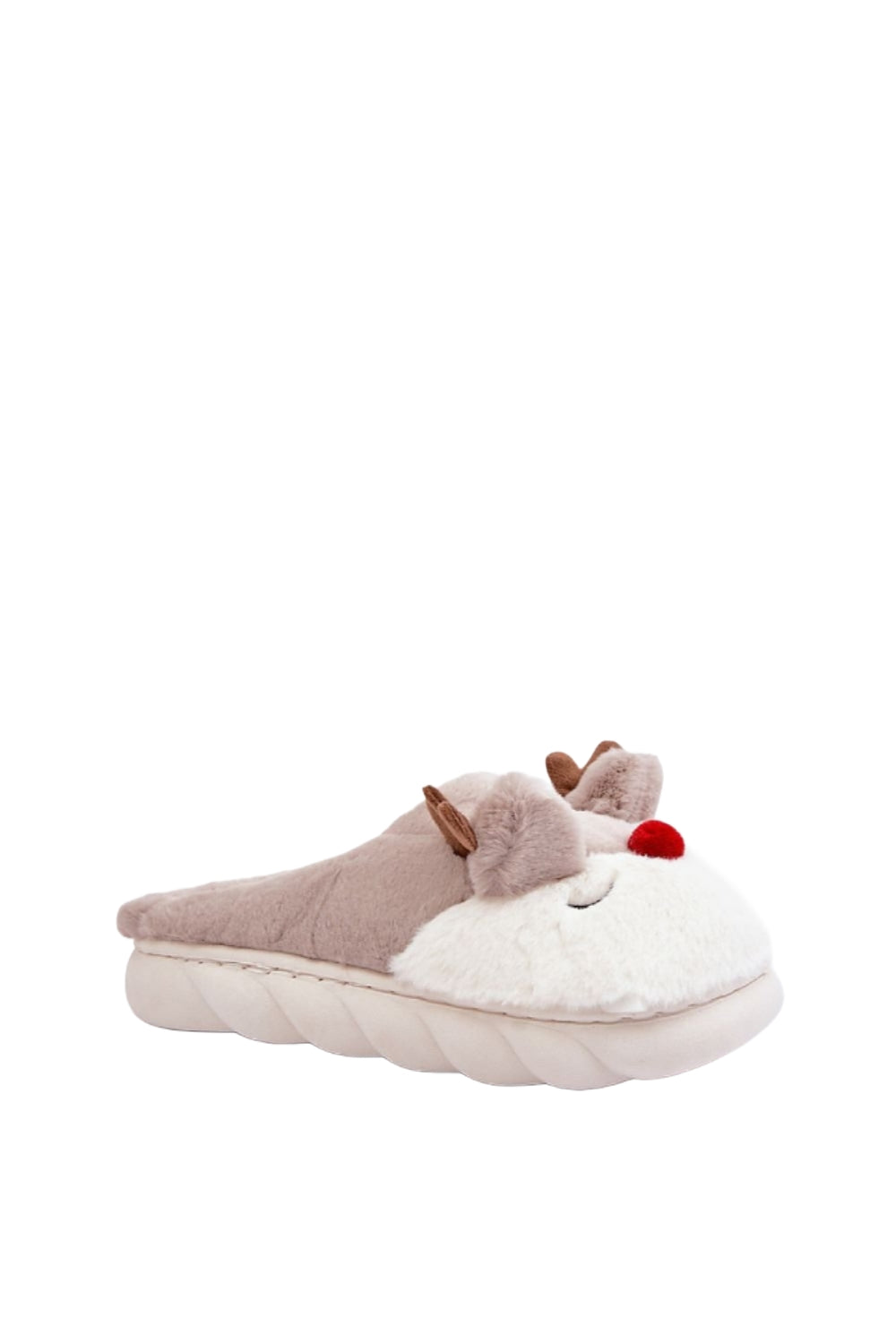 TEEK - Beige Reindeer Slippers SHOES TEEK MH