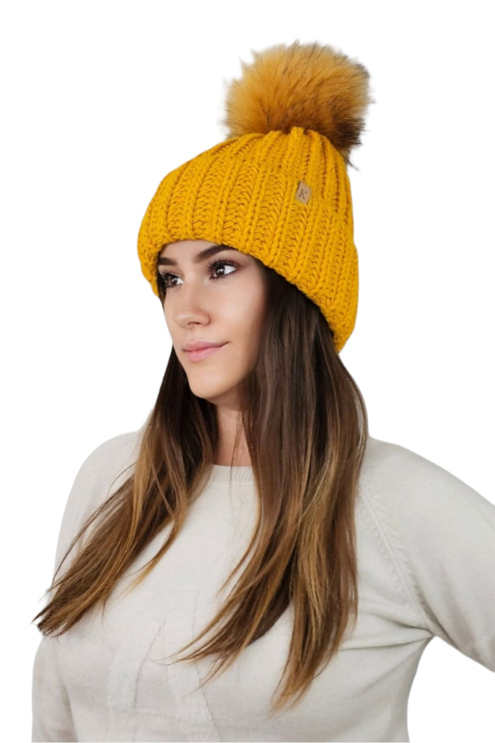 TEEK - PomPom Ombre Nerea Knitted Beanie Cap HAT TEEK MH