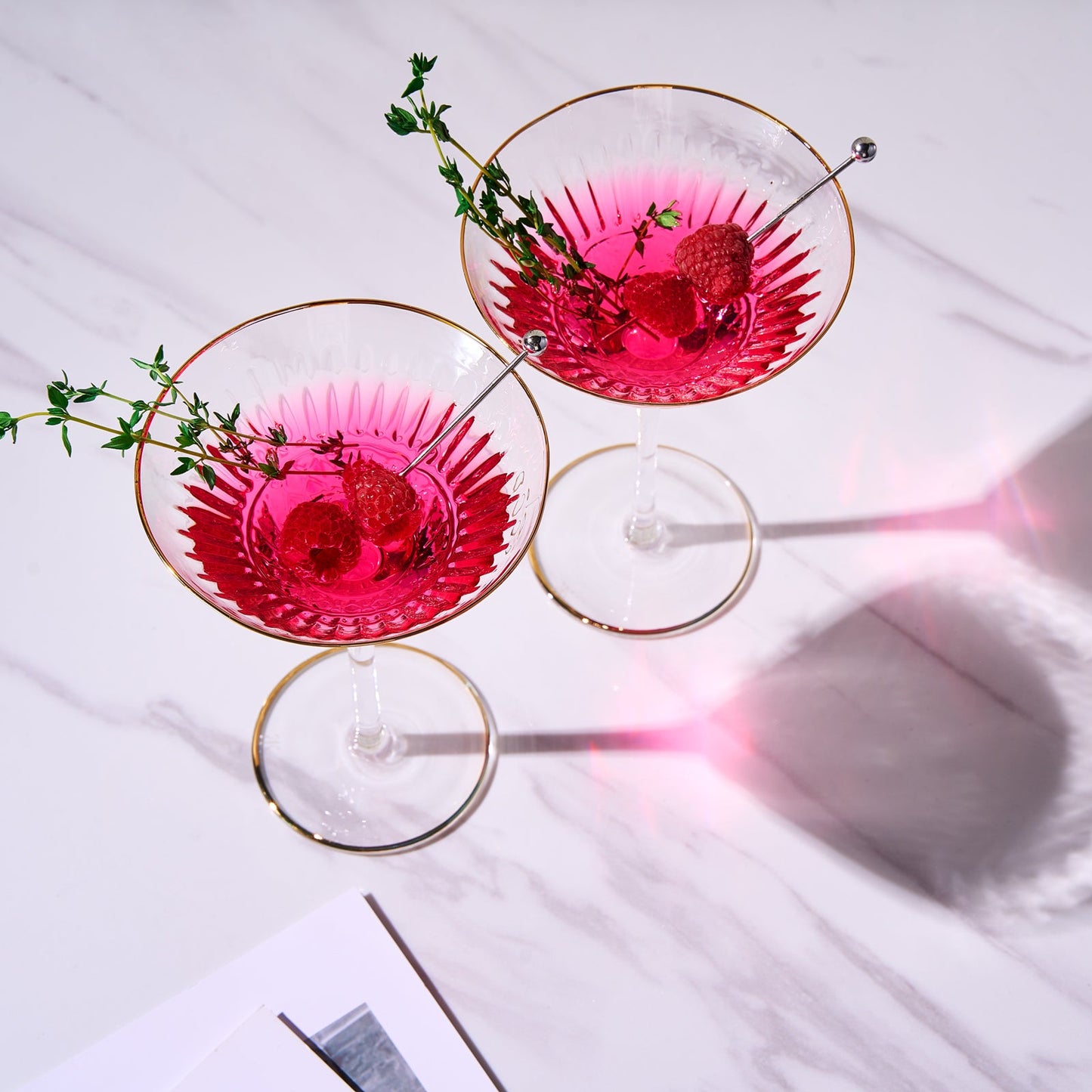 TEEK - Duomo Martini Cocktail Glassware Set HOME DECOR TEEK KS