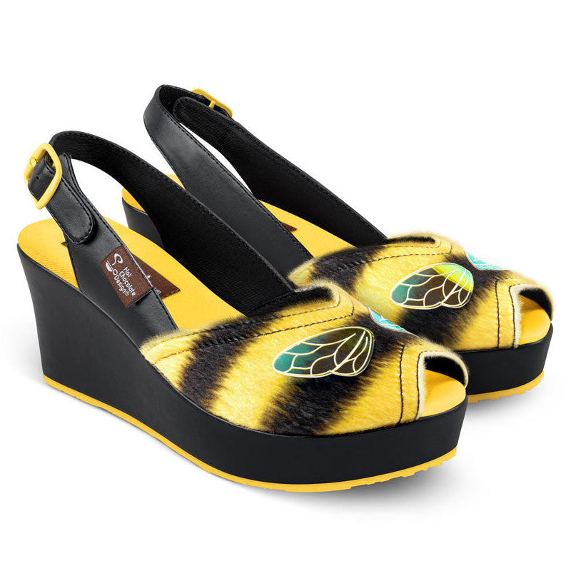 TEEK - Chocolaticas® Queen Bee Sandal SHOES TEEK HCD 35 HCD/ 5 US/ 9.05"