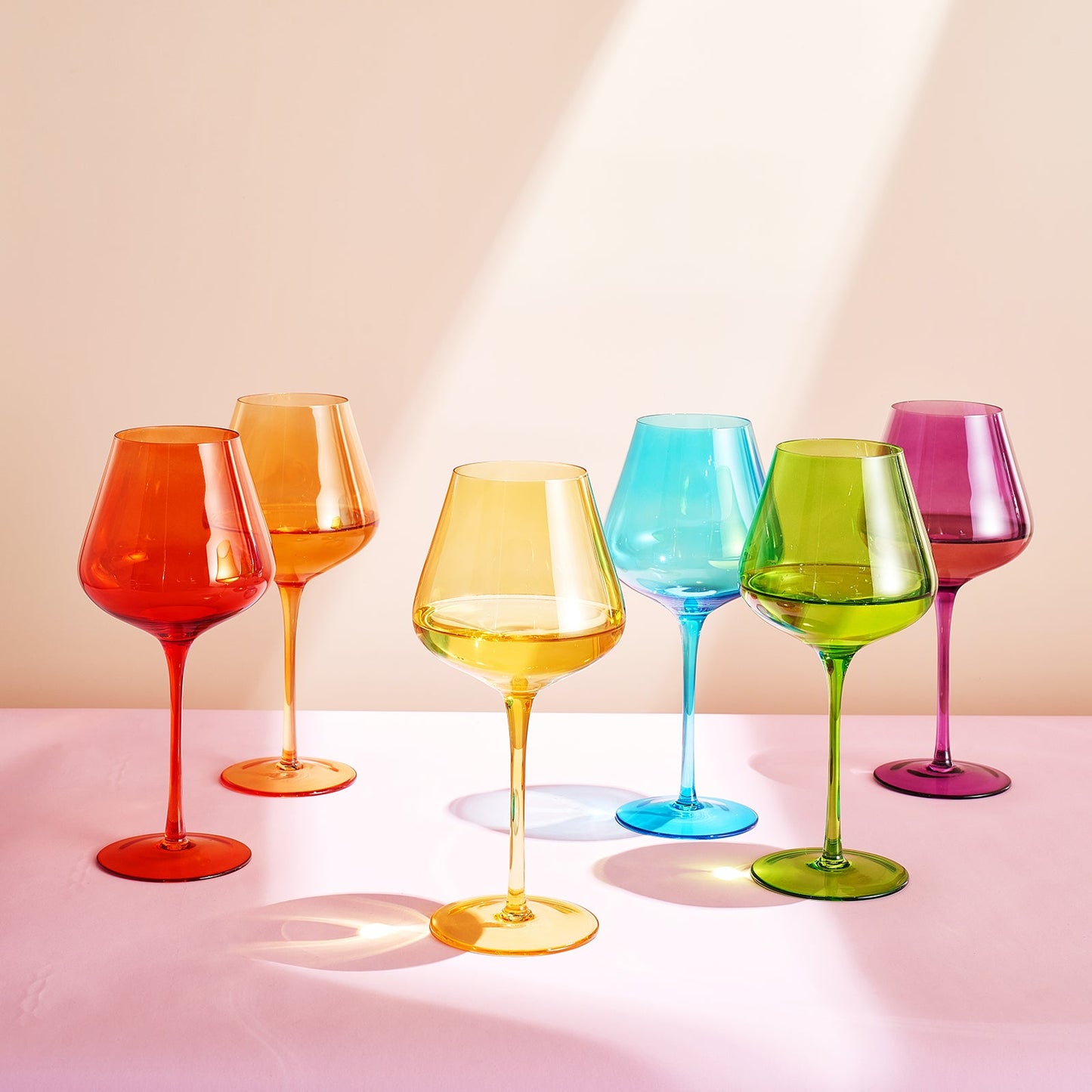 TEEK - Stagioni Stemmed Wine Glassware Set | Pride HOME DECOR TEEK KS