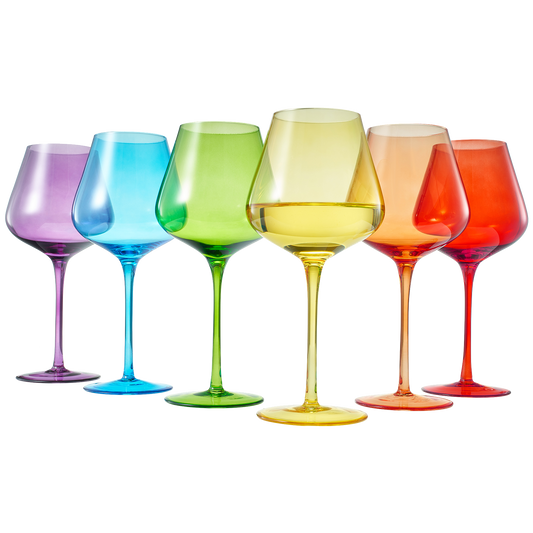 TEEK - Stagioni Stemmed Wine Glassware Set | Pride HOME DECOR TEEK KS