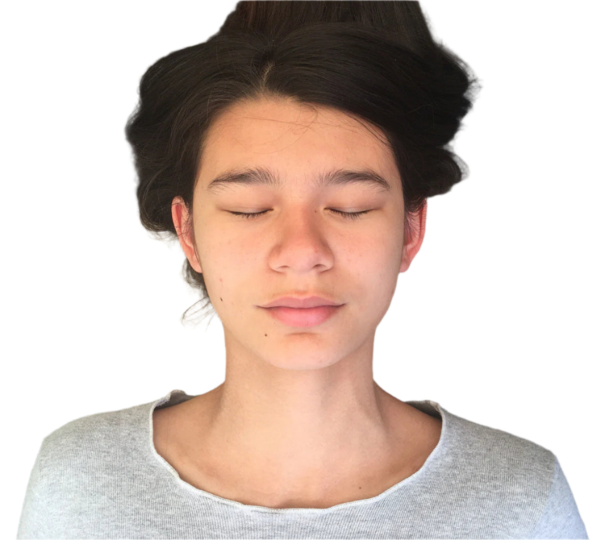 TEEK - Hot Cherry Rectangular/Cervical Neck Pillow Plush Tan Ultra-Suede PILLOW TEEK HCP