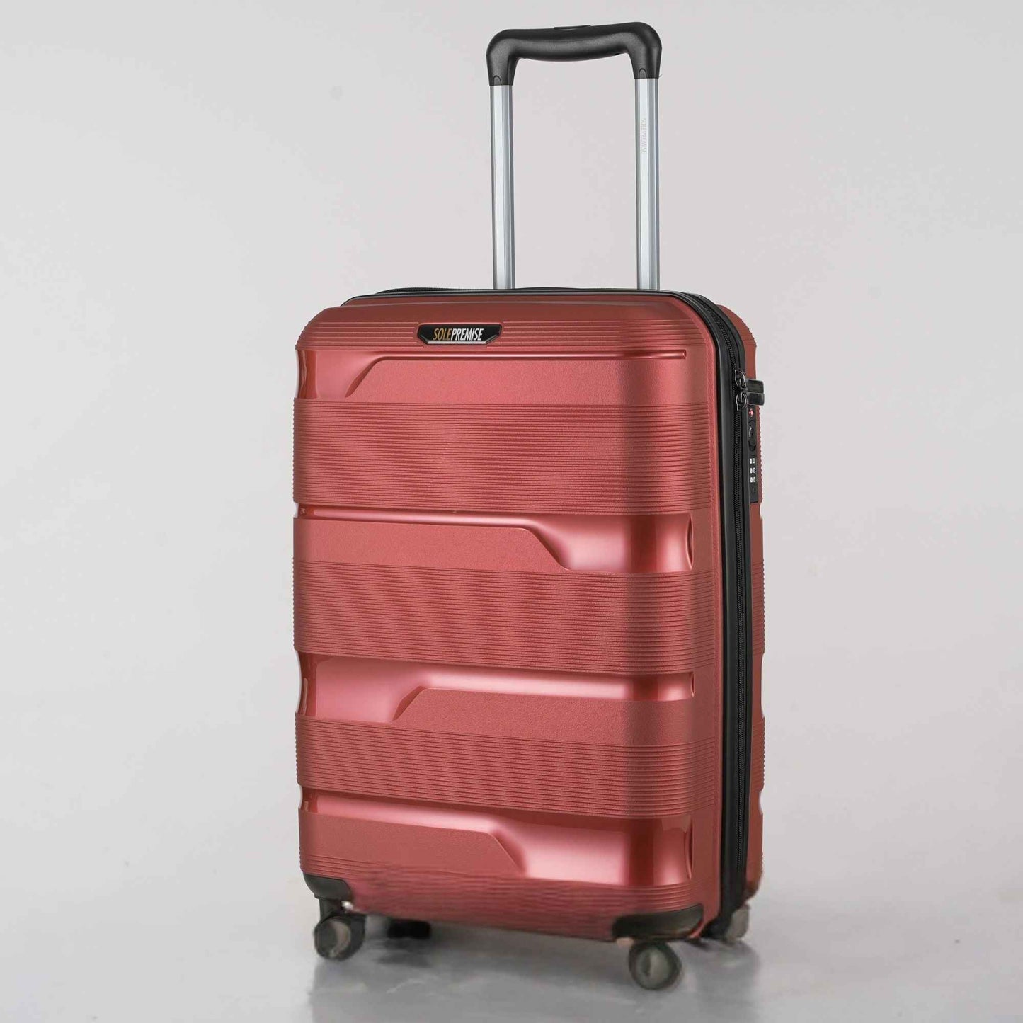 TEEK - 20-inch Red Carry-On Hardcase Roller Luggage BAG TEEK SP