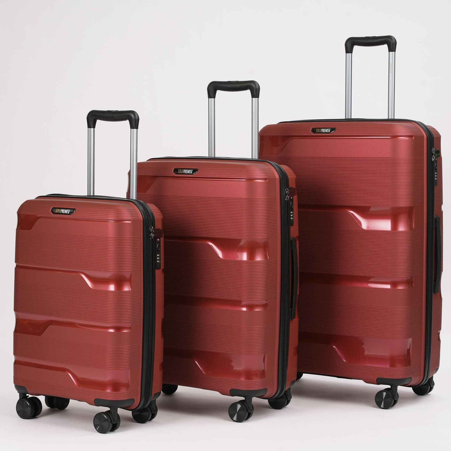 TEEK - 28-inch Red Hardcase Roller Luggage BAG TEEK SP