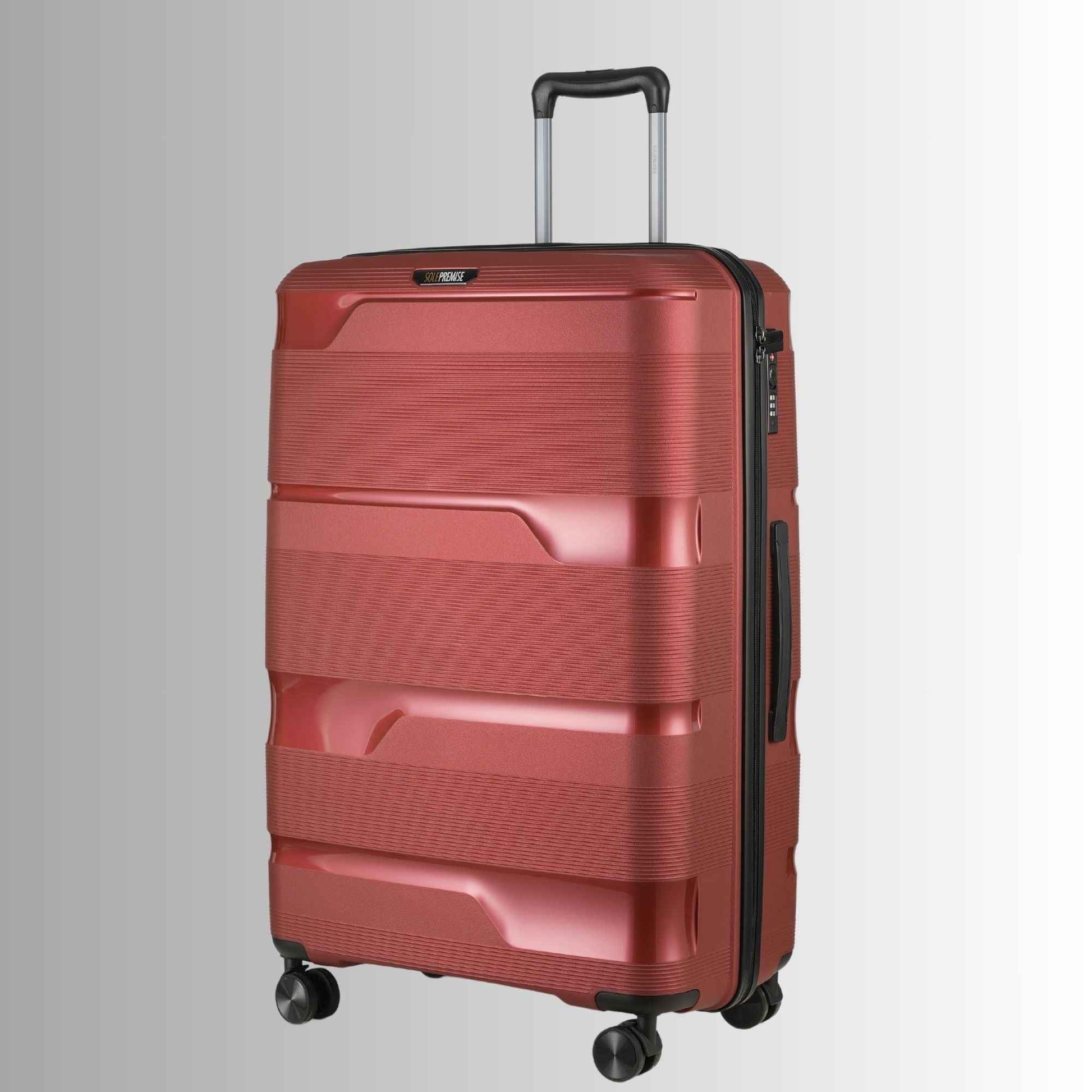 TEEK - 28-inch Red Hardcase Roller Luggage BAG TEEK SP