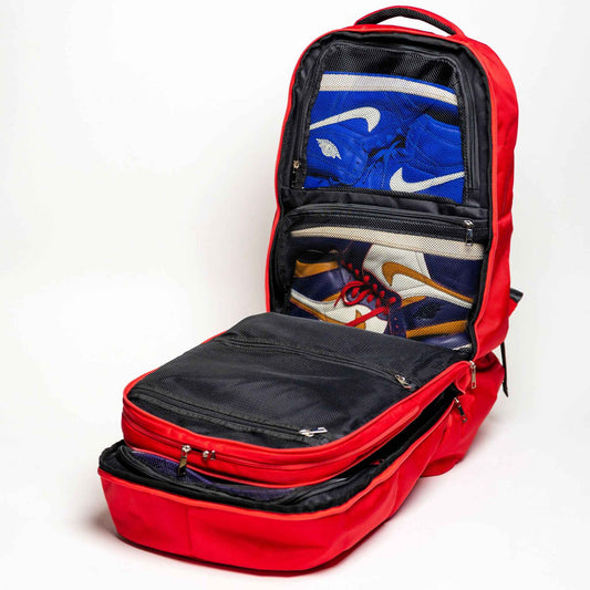 TEEK - Red Polyester Carry-On Patented Backpack (Only 300 Made) BAG TEEK SP