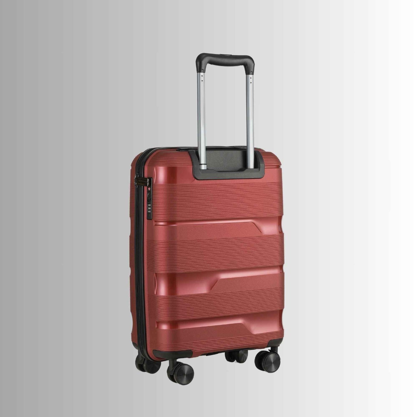 TEEK - Red Hardcase Roller Luggage Set (28', 24' and 20') SET TEEK SP