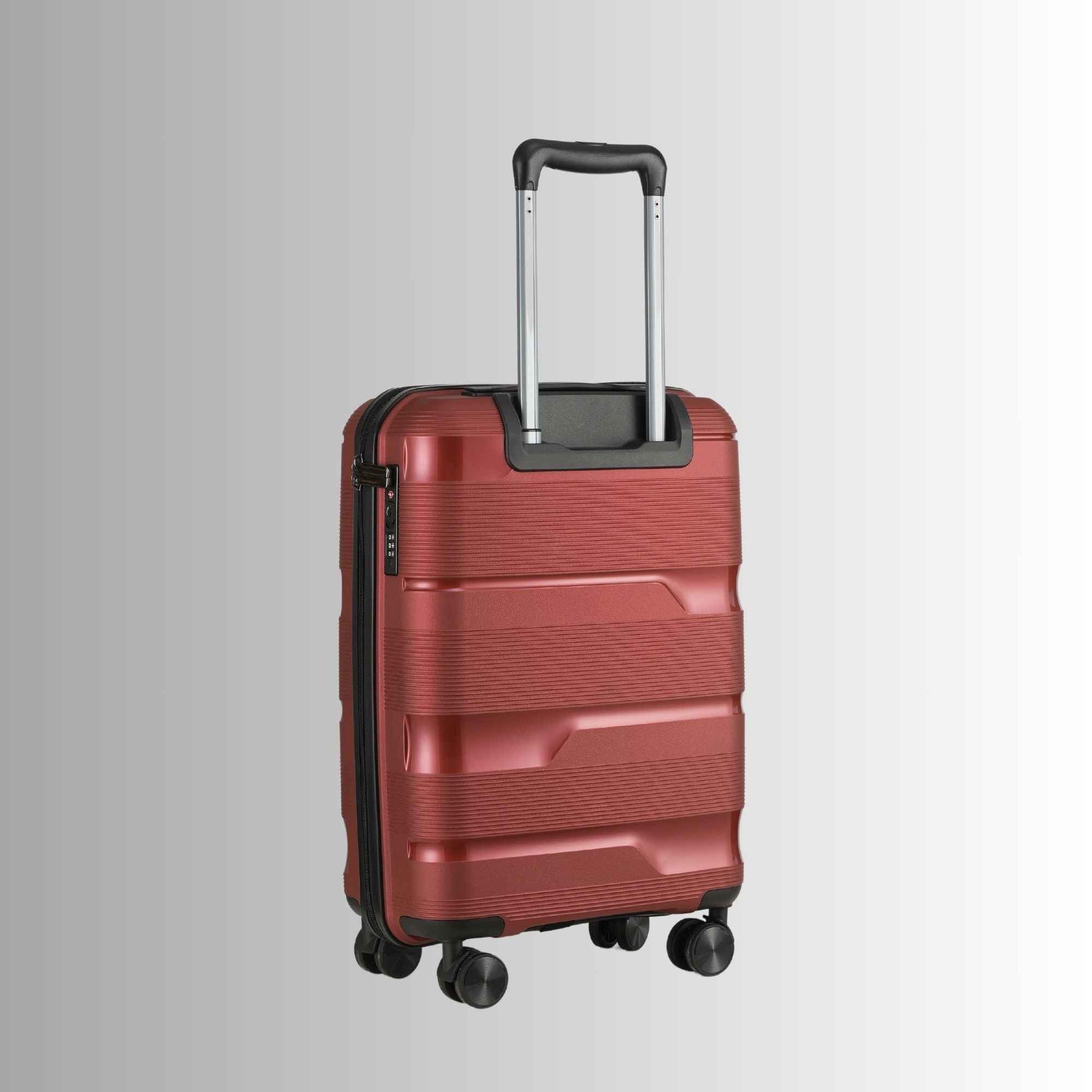 TEEK - Red Hardcase Roller Luggage Set (28', 24' and 20') SET TEEK SP