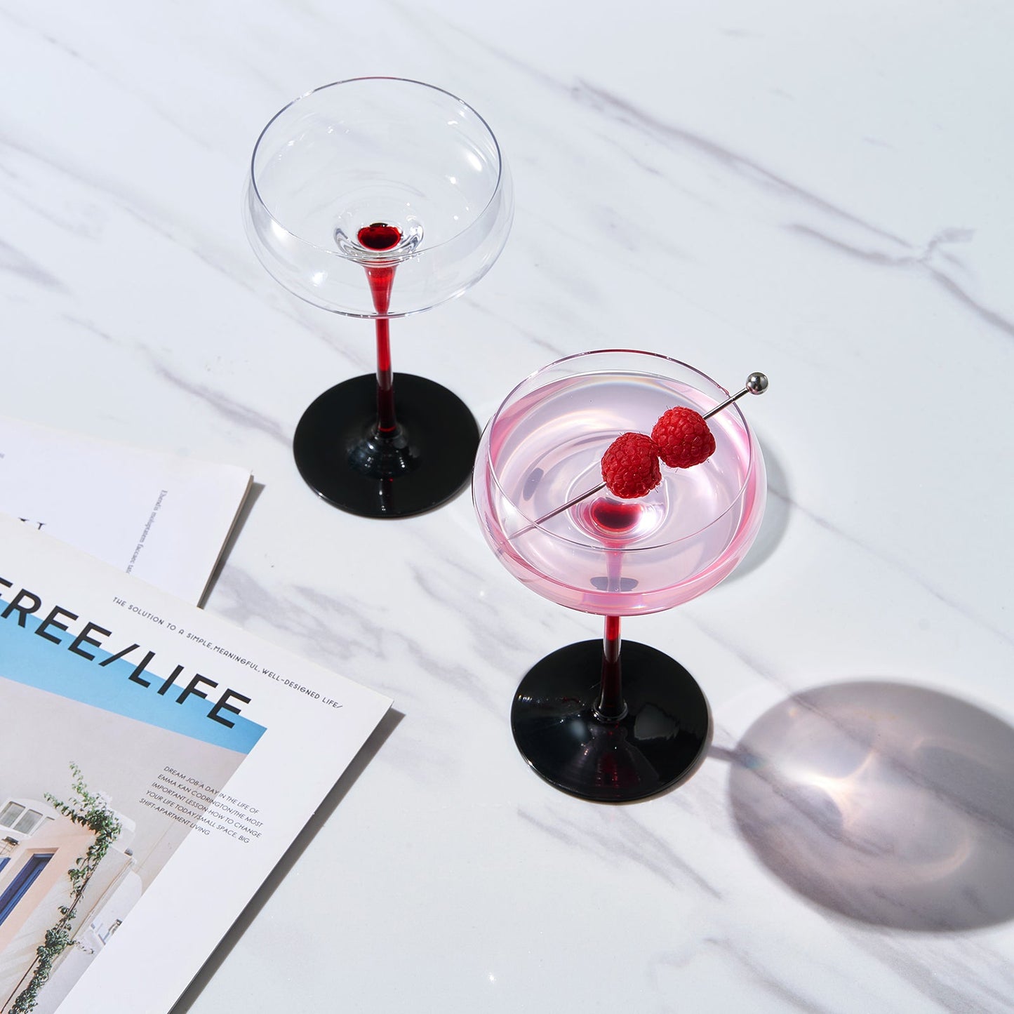 TEEK - Venice Champagne Cocktail Glassware Set HOME DECOR TEEK KS