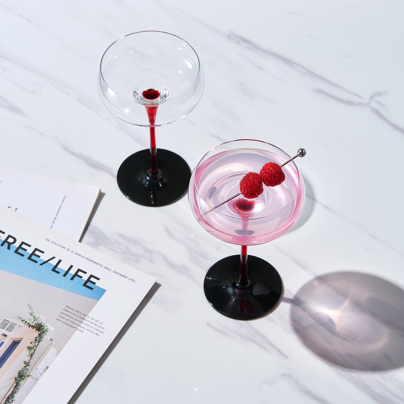 TEEK - Venice Champagne Cocktail Glassware Set HOME DECOR TEEK KS