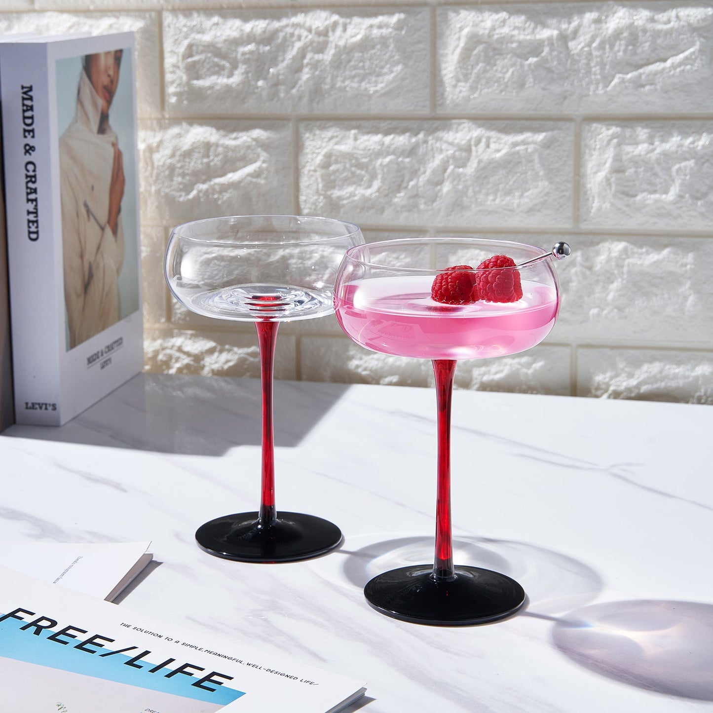 TEEK - Venice Champagne Cocktail Glassware Set HOME DECOR TEEK KS