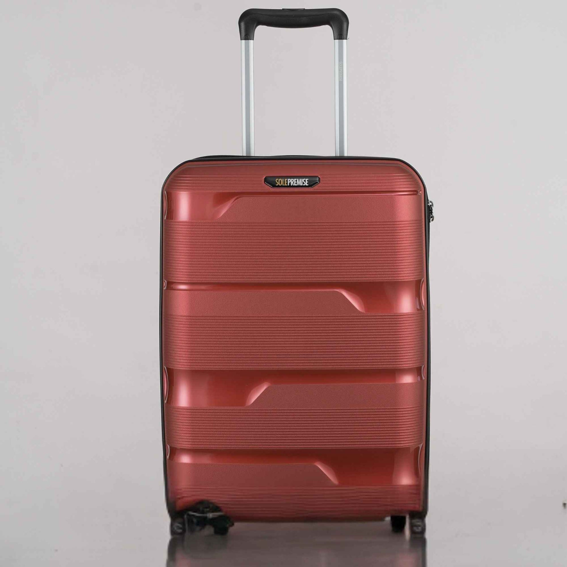 TEEK - 20-inch Red Carry-On Hardcase Roller Luggage BAG TEEK SP