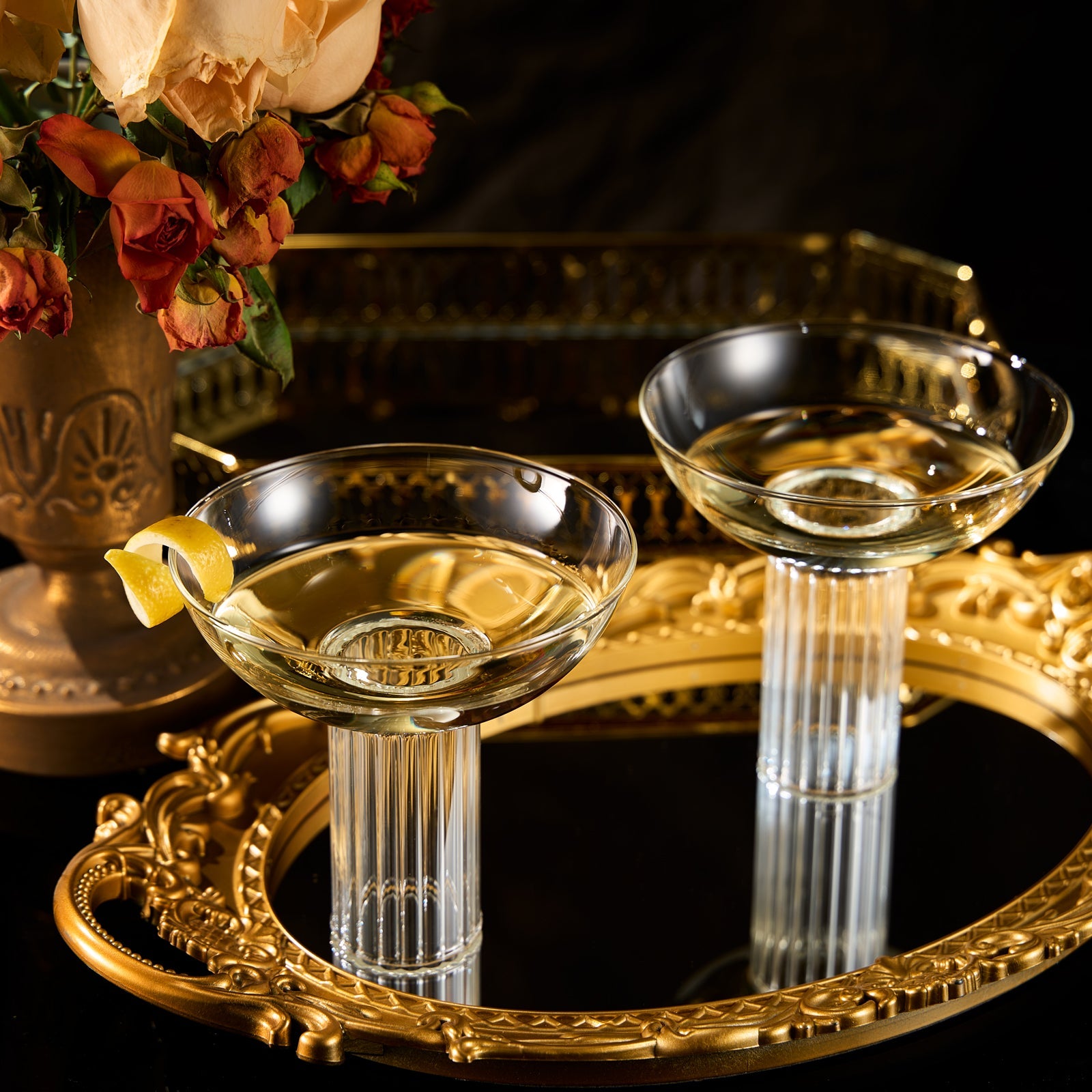 TEEK - Rialto Champagne Coupe Cocktail Glassware Set HOME DECOR TEEK KS