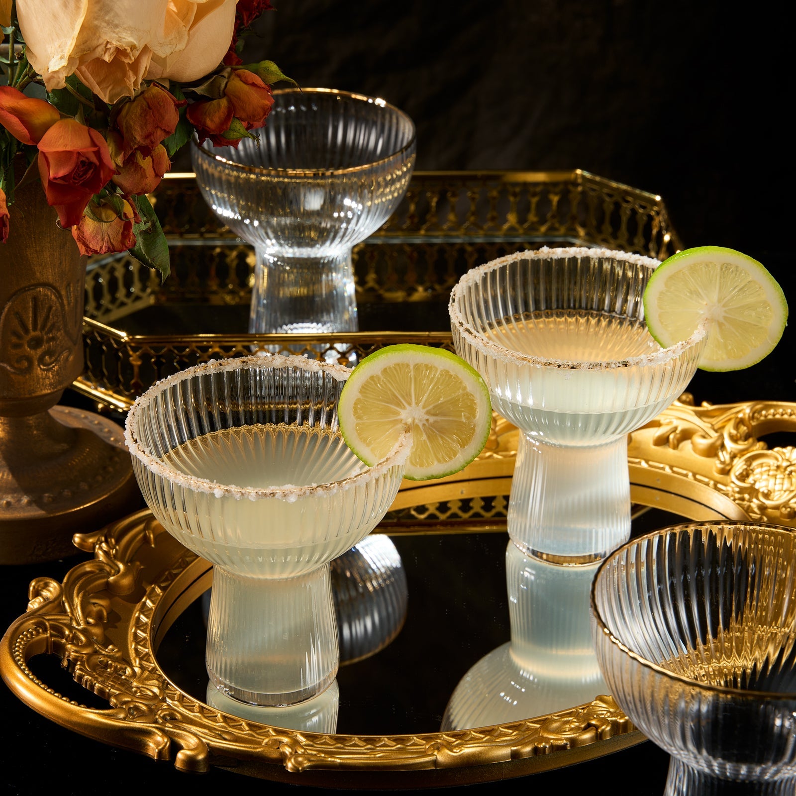 TEEK - Aurelia Margarita Cocktail Glassware Set HOME DECOR TEEK KS