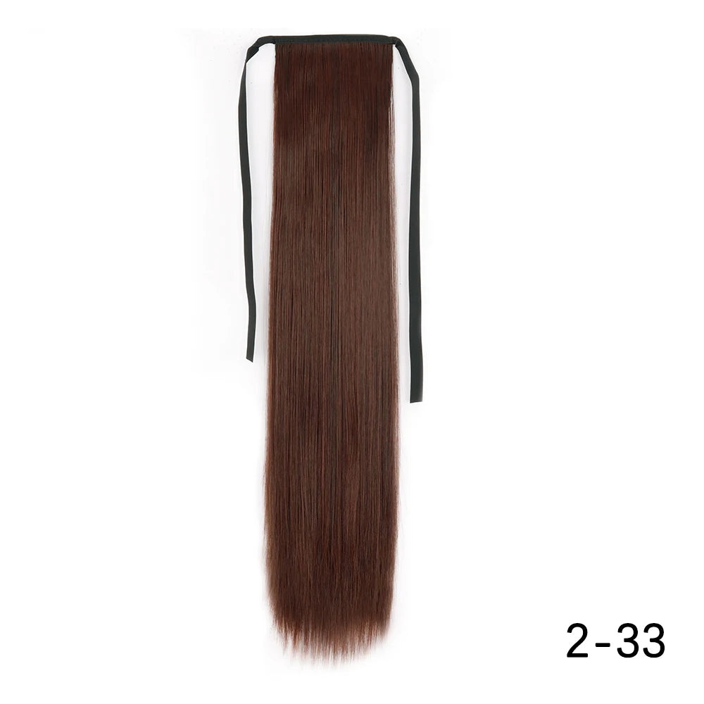 TEEK - Synthetic Long Tie Ponytail Extension