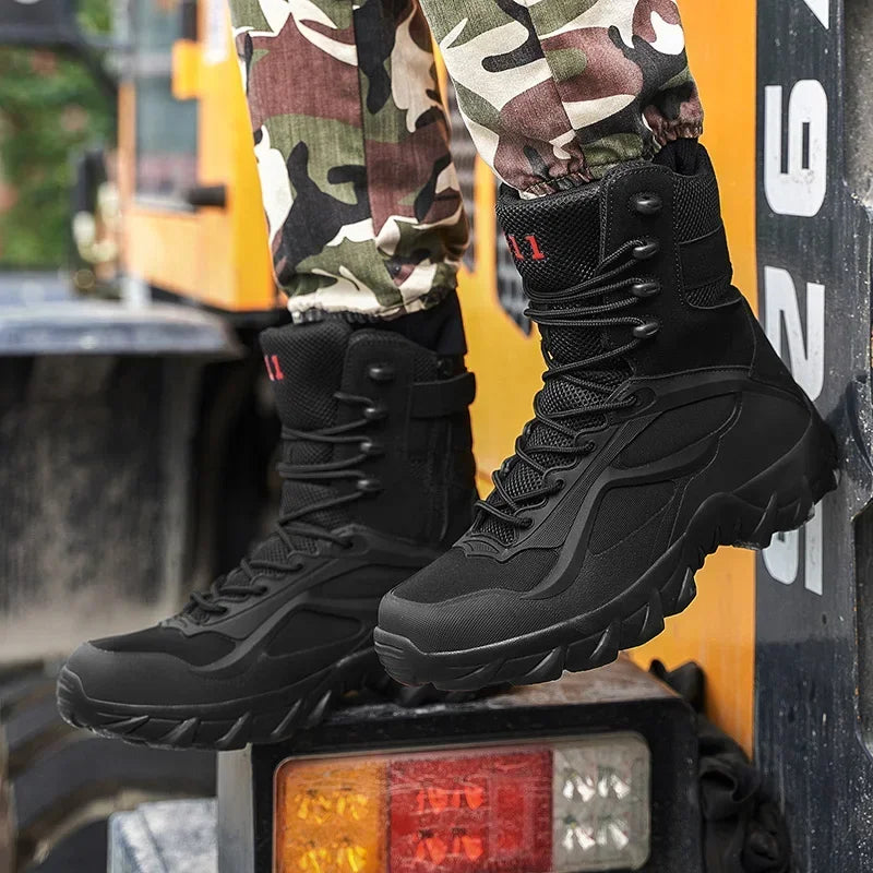 TEEK - Mens Tactical Boots Field Man Boots SHOES theteekdotcom   