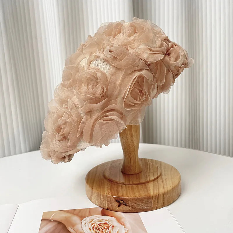 TEEK - Rose Forward Retro Concave Beret