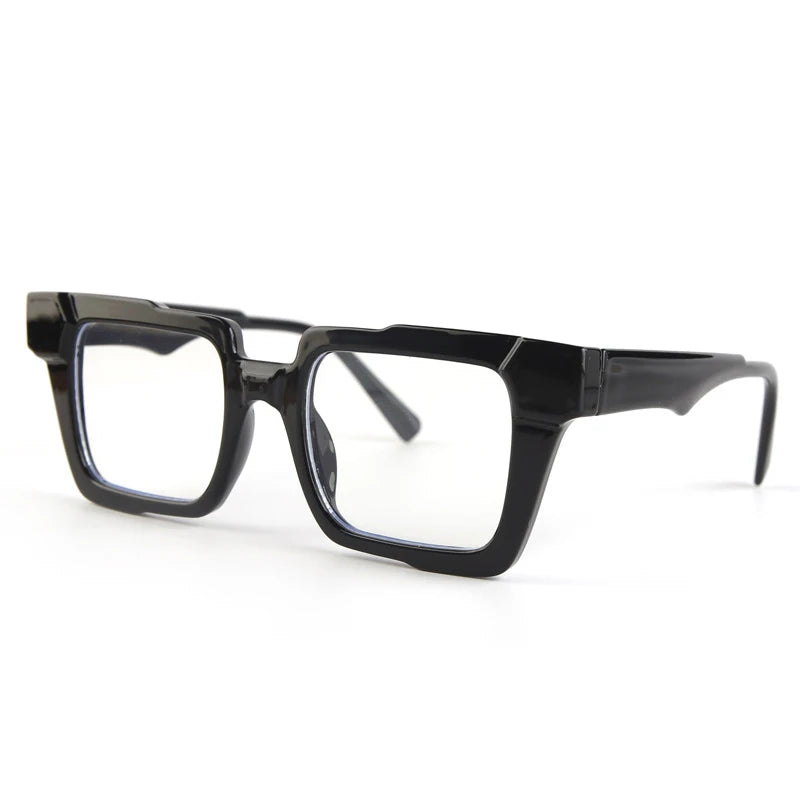 TEEK - Square Sunshade Eyewear EYEGLASSES theteekdotcom Black Anti-uv