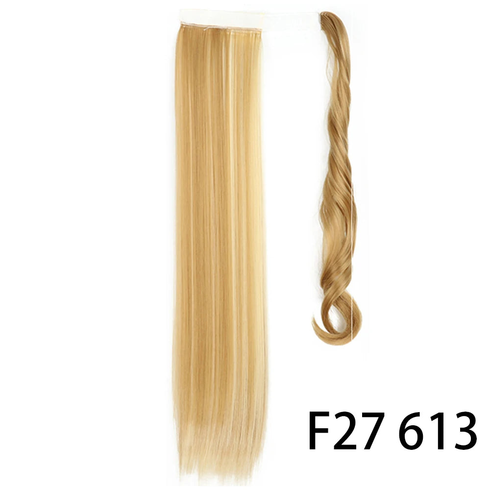 TEEK - Synthetic Long Tie Ponytail Extension