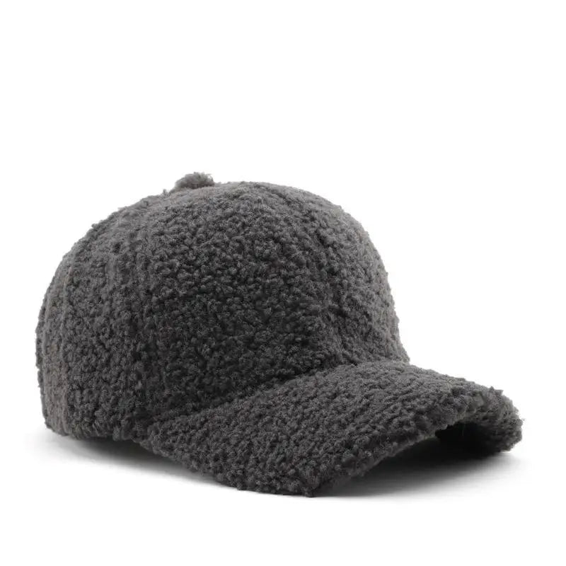 TEEK - Like Lamb Wool Caps HAT theteekdotcom dark grey 56-59cm 