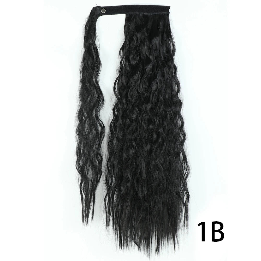 TEEK - Synthetic Long Tie Ponytail Extension