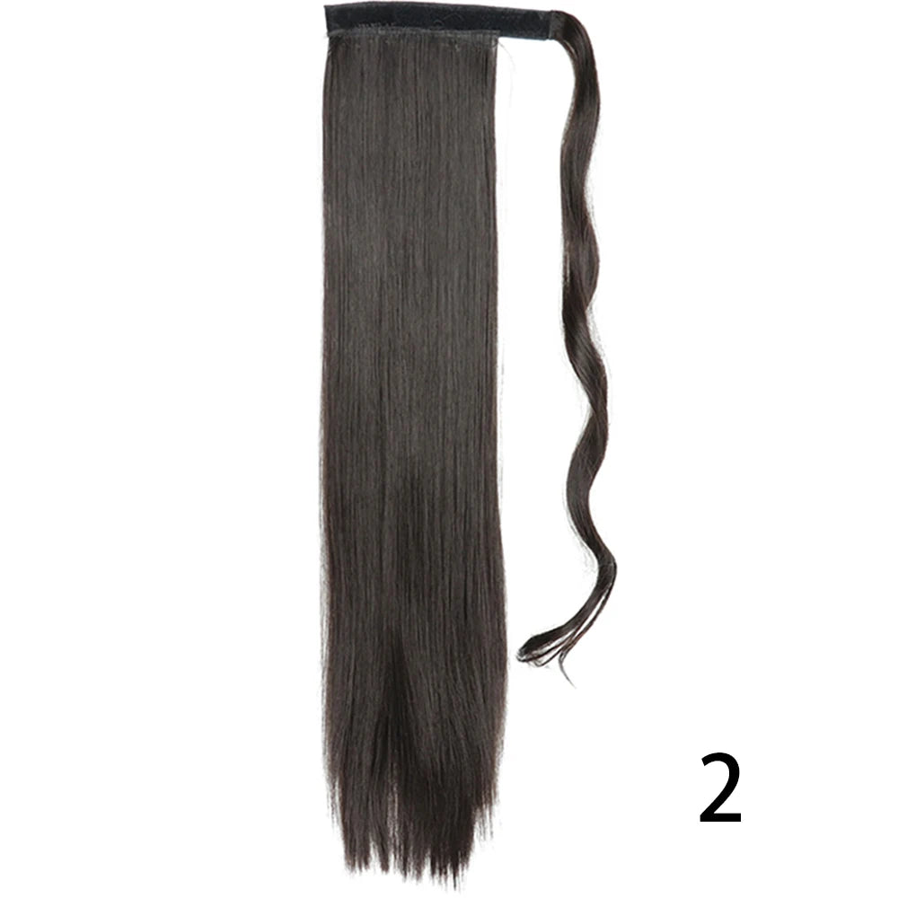 TEEK - Synthetic Long Tie Ponytail Extension