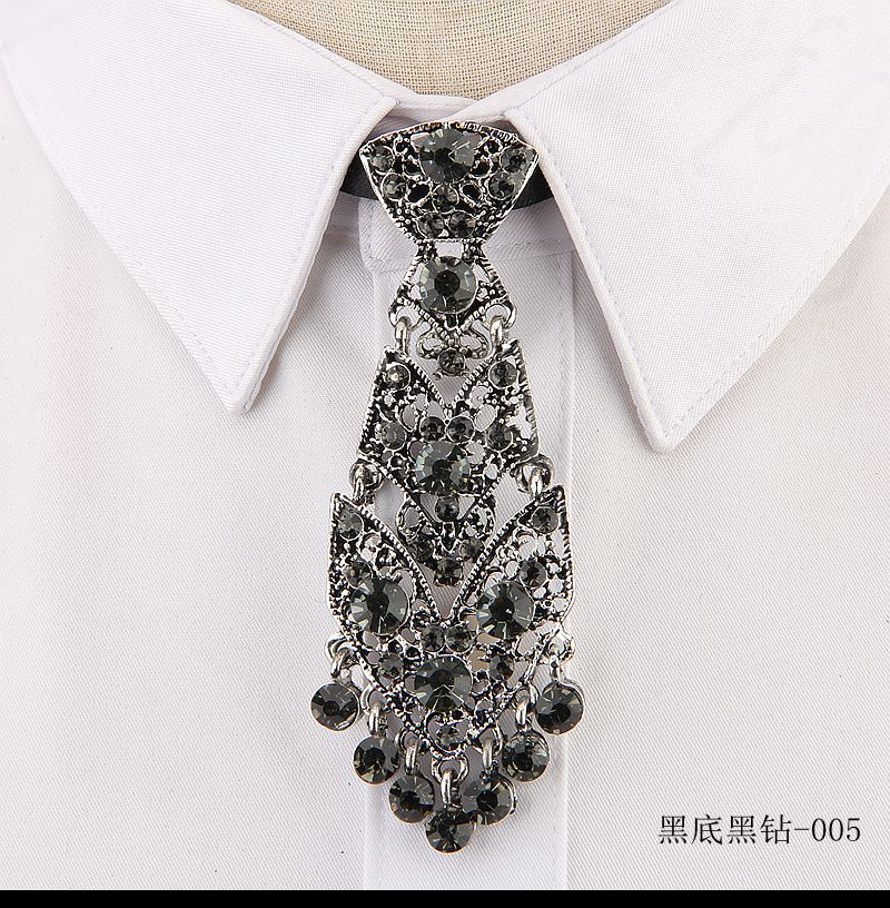 TEEK - Crystal Tassel Tip Neckties JEWELRY theteekdotcom 005  