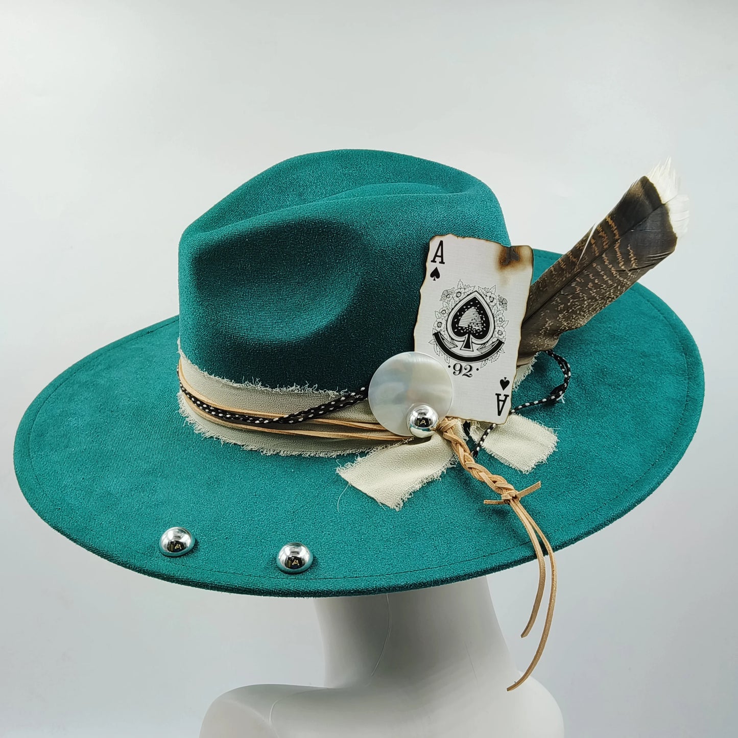 TEEK - Retro Suede Fedora Hat HAT theteekdotcom 15 56-58cm/22.4-22.8in 