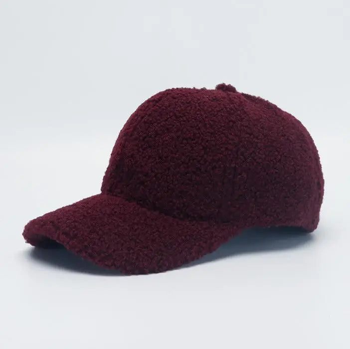 TEEK - Like Lamb Wool Caps HAT theteekdotcom wind red 56-59cm 