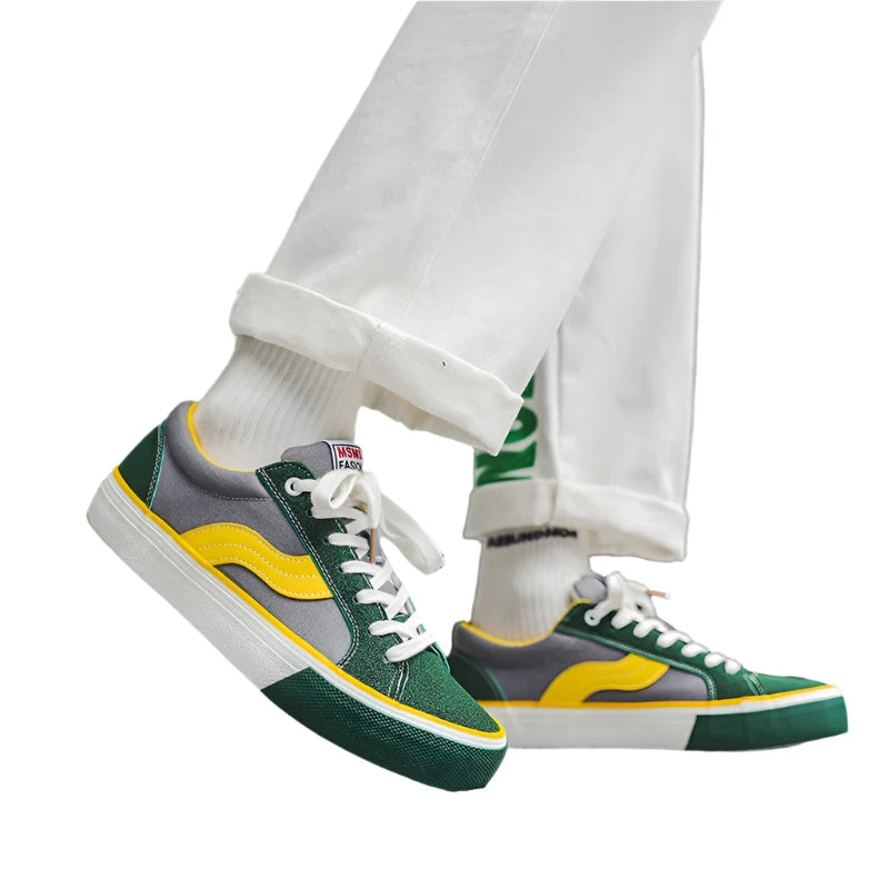 TEEK - Mixed Color Skateboard Sneaker SHOES theteekdotcom   