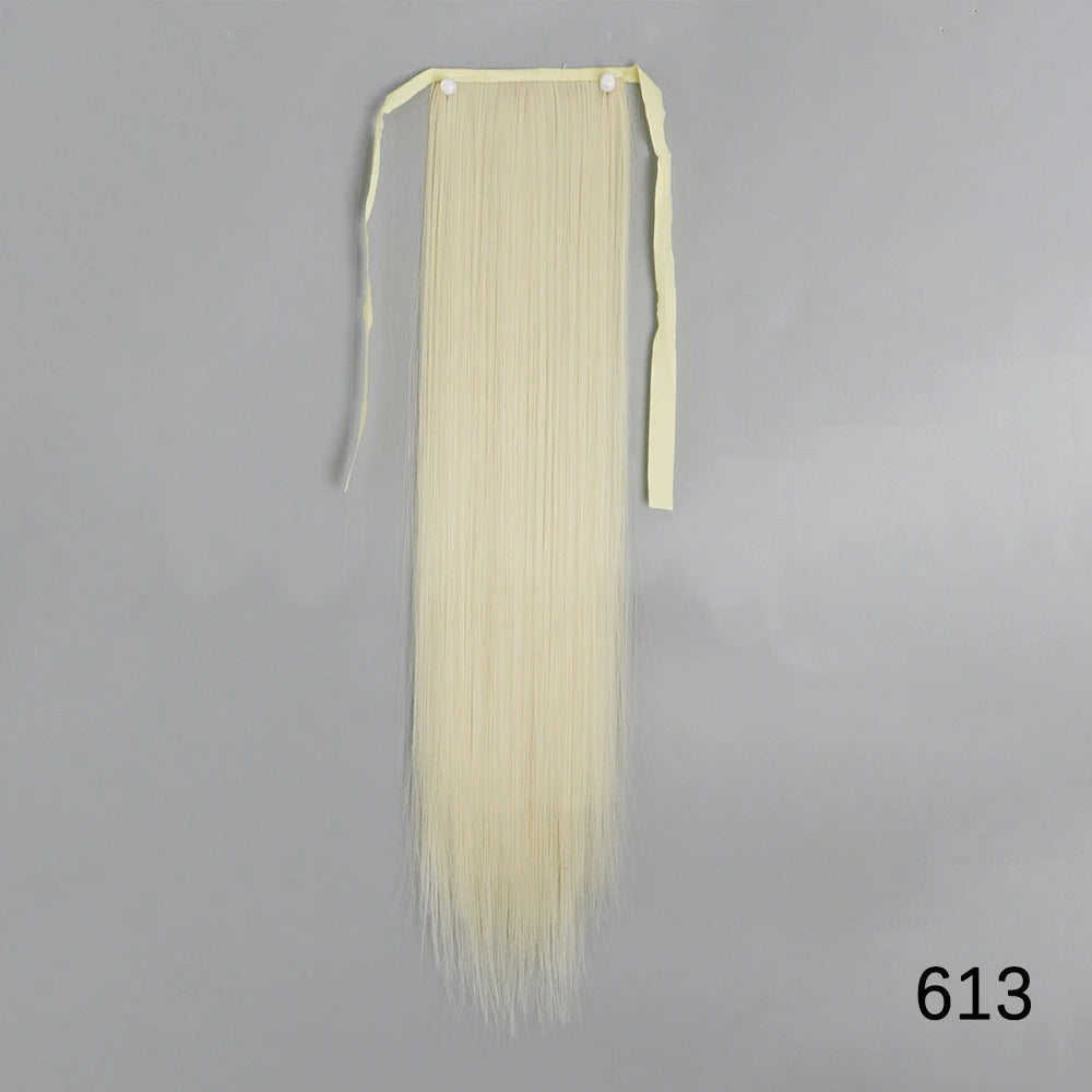 TEEK - Synthetic Long Tie Ponytail Extension