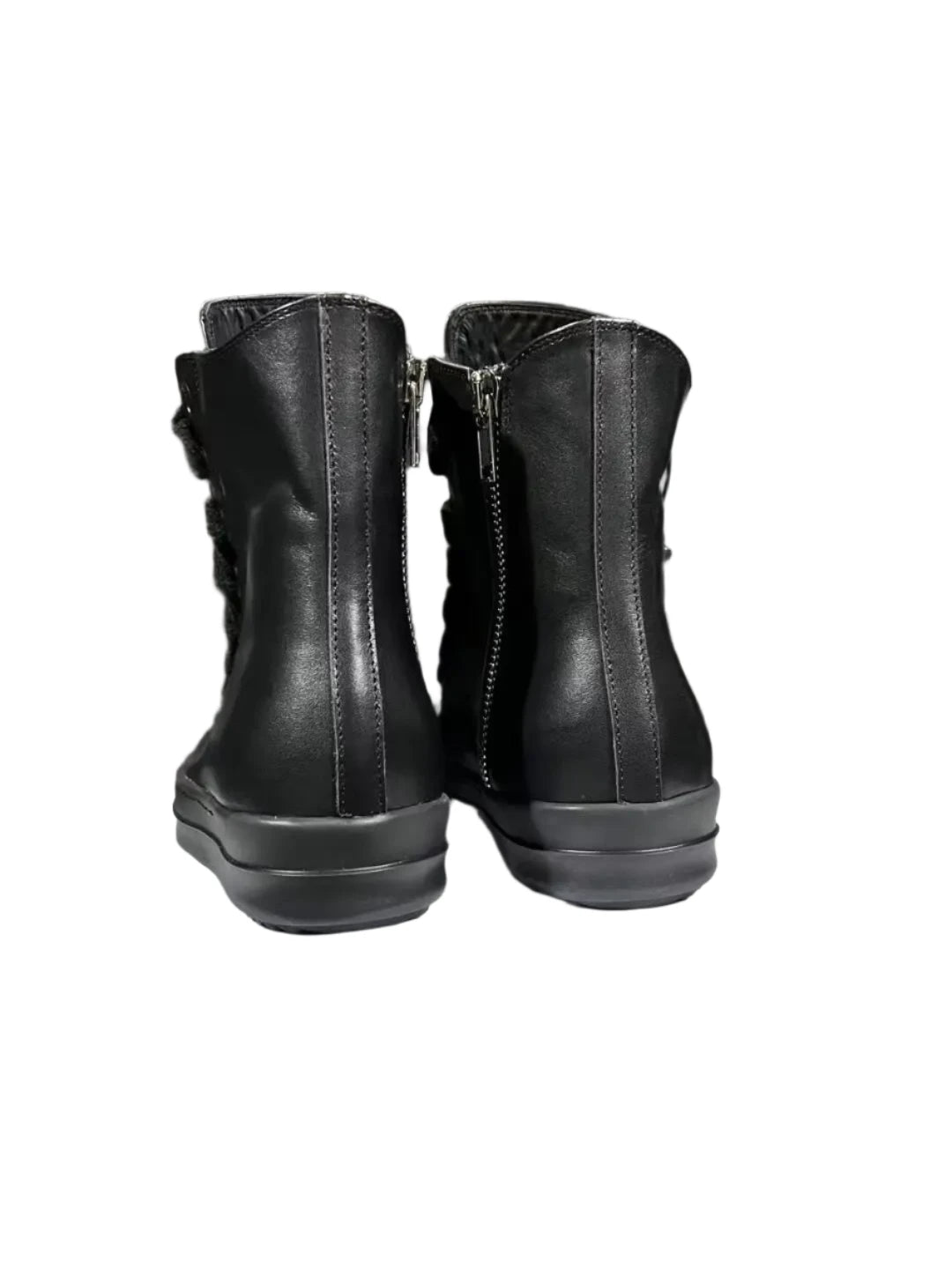 TEEK - Mens Classic Black Thick Laced High Top Boots SHOES theteekdotcom   