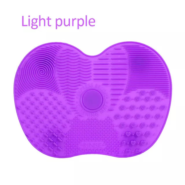 TEEK - Silicone Brush Cleaner Pad MAKEUP BRUSH theteekdotcom purple  