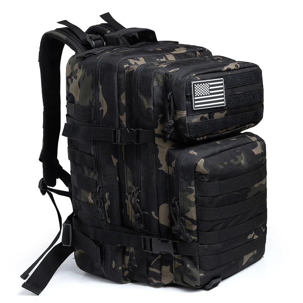 TEEK - 45L Barred Backpack BAG theteekdotcom multi