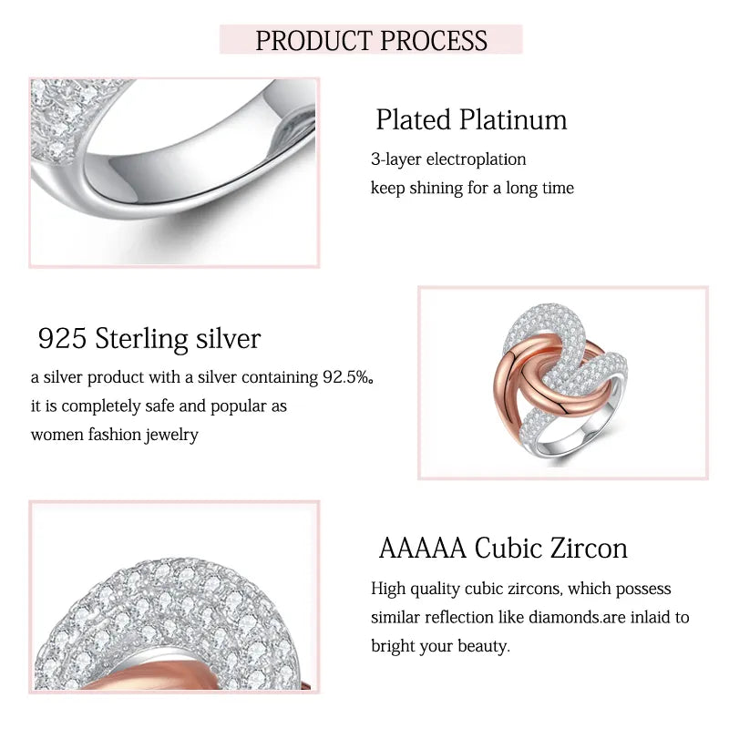 TEEK - 925 Sterling Silver Irregular Curve Cross Ring Ring theteekdotcom   