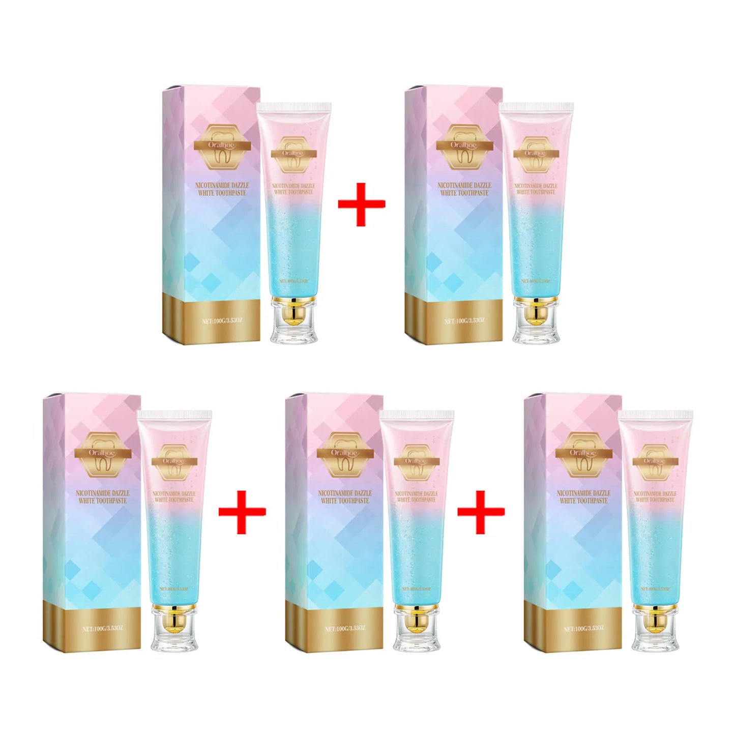 TEEK - Niacinamide Whitening Toothpaste SKINCARE theteekdotcom 500g boxed