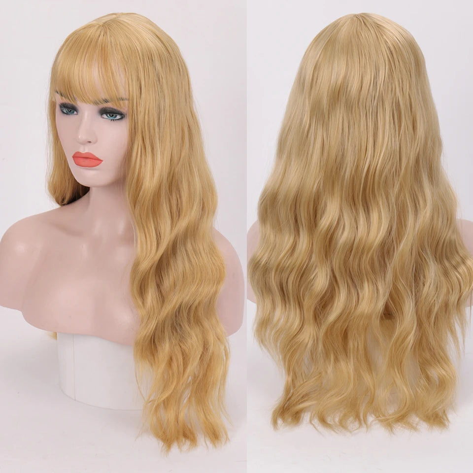 TEEK - Long Wavy Heat Resistant Synthetic Wig HAIR theteekdotcom P2/613  