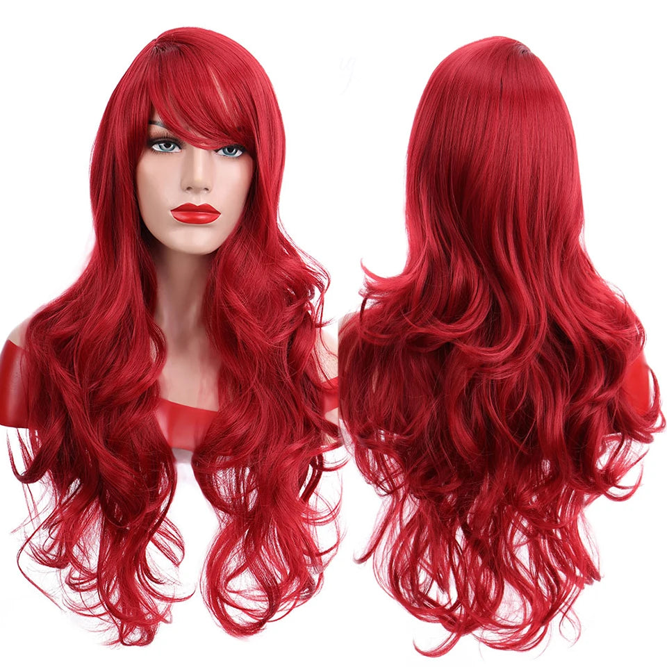 TEEK - Long Wavy Heat Resistant Synthetic Wig HAIR theteekdotcom P4/30  