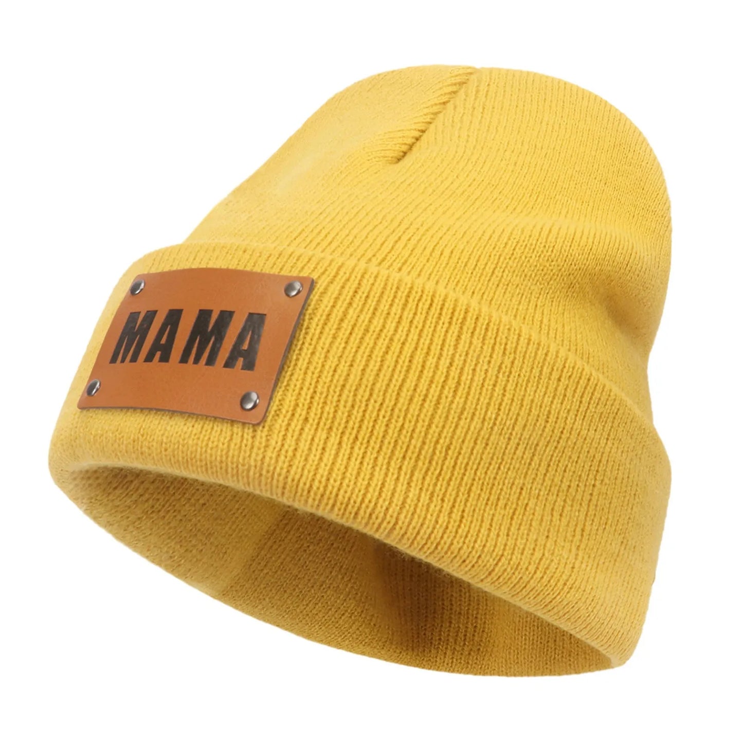 TEEK - Knitted Ridge Beanie Hats HAT theteekdotcom Yellow-C  