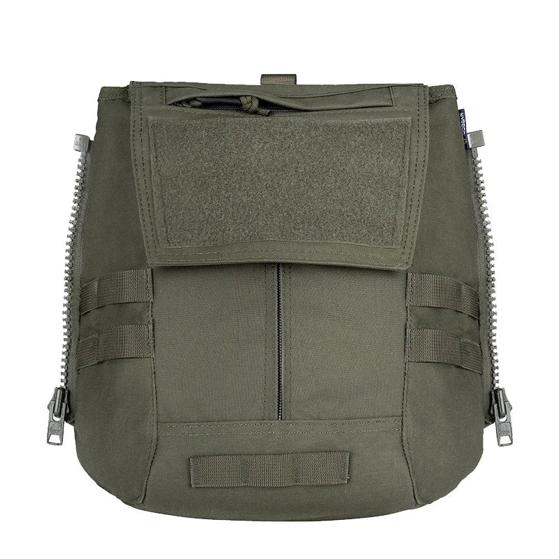TEEK - Tactical Panel Zip Pouch BAG theteekdotcom Ranger Green  